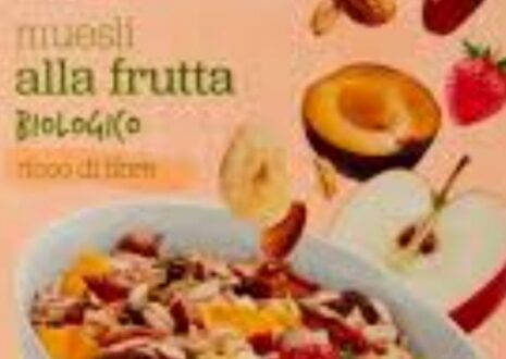 Richiamo alimentare per Muesli alla frutta Bio Viviverde Coop